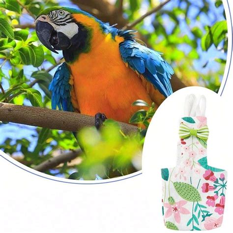 Pa Ales Para Aves Traje De Vuelo Forro Lavable Y Reutilizable Ropa