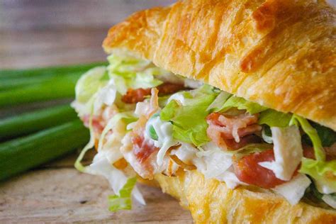 Turkey Salad Croissant Sandwiches Mindees Cooking Obsession