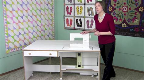 Horn Of America Quilters Dream Sewing Cabinet Youtube