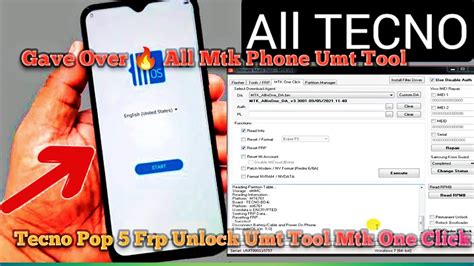 Tecno Pop 5 Frp Unlock Umt Pro Ultimate Multi Tool Mtk