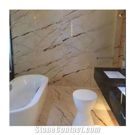 Turkey Crema Sofitel Gold Beige Marble Wall Cladding Tiles From China