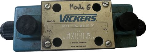 Vickers Valve DG4V 5 6CJ M U H6 20 EBay