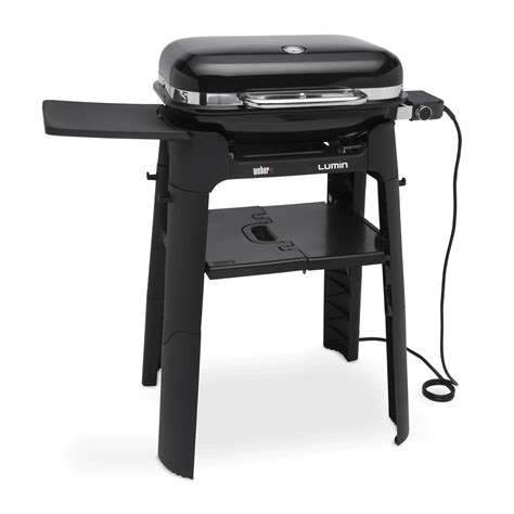 lumin electric barbecue  stand lumin series weber grills uk