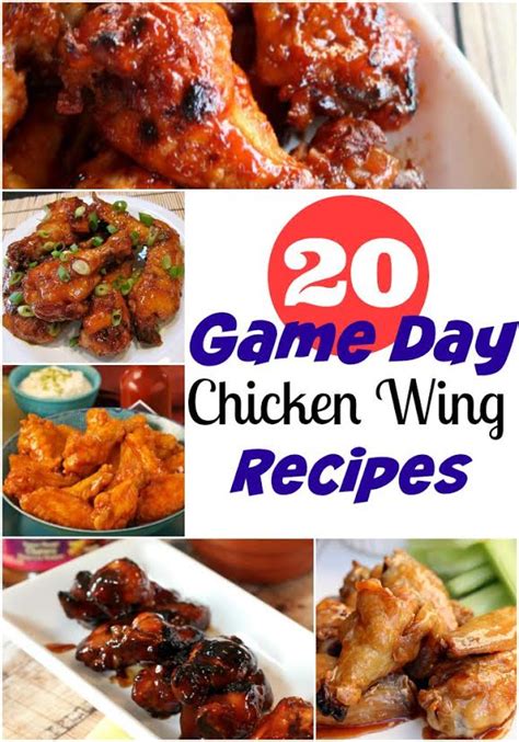 20 Game Day Wings Recipes : Woman of Many Roles