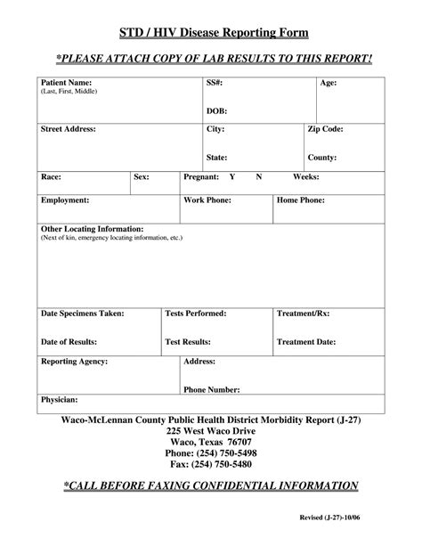 Std Test Results Template Convert Fillable Template Free