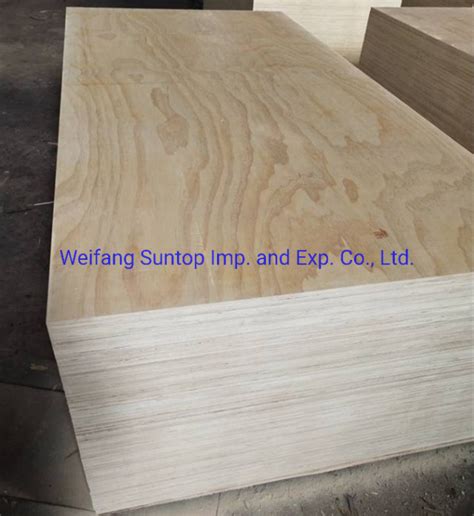 E Glue Poplar Core Pine Face Back Furniture Grade Laminated Veneer