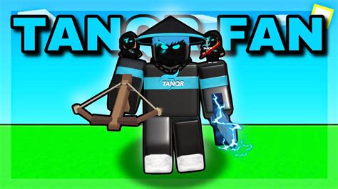 I Became The Ultimate Tanqr Fan On Mobile 💀roblox Bedwars Youtube