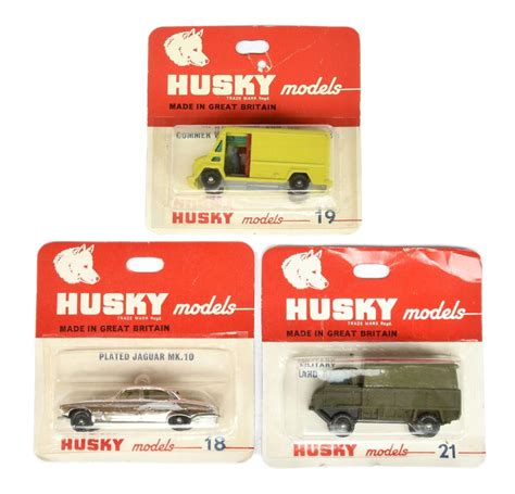 Sold Price Corgi Husky Models 18 Jaguar Mk 10 Chrome March 2