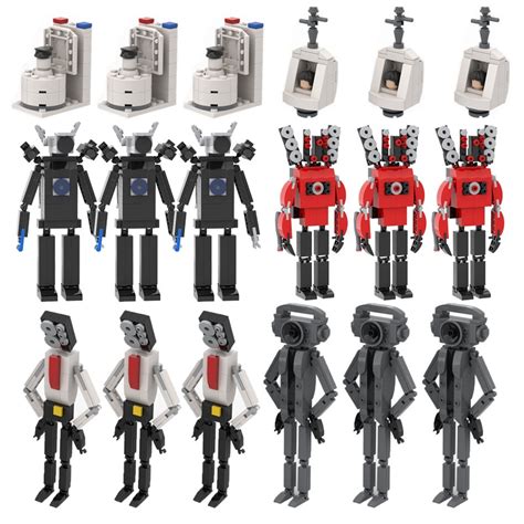 New Skibidi Toilet Figure Building Block Toys Titan Speakerman | Hot ...