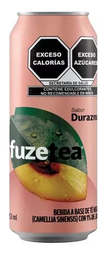 Fuze Tea Bebida A Base De Té Negro Sabor A Durazno En Lata MercadoLibre