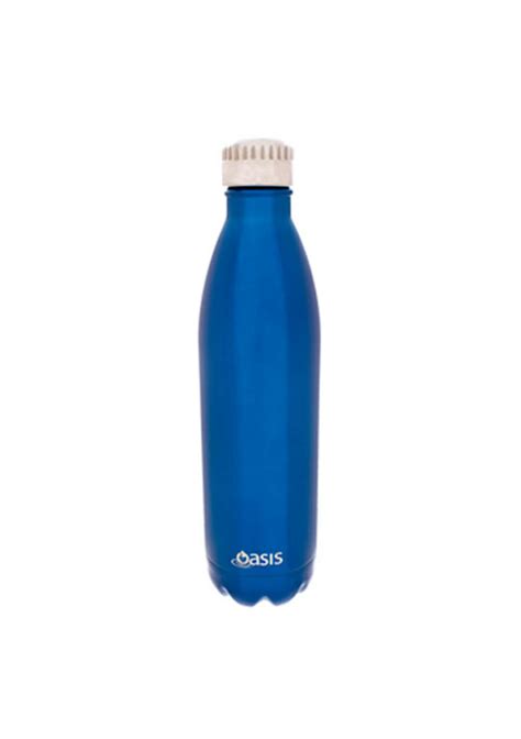 Oasis Stainless Steel Insulated Drink Bottle 350ml Aqua Reusable