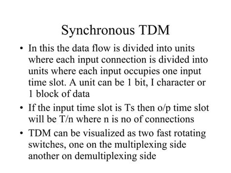 Multiplexing PPT