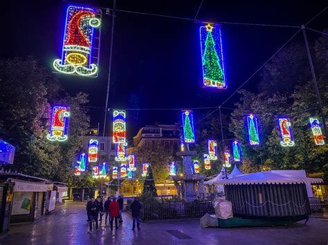 Fotos Las pruebas del alumbrado navideño de Granada en imágenes Ideal