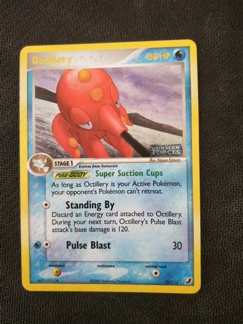 Pokemon Octillery 10115 Ex Unseen Forces Rare Vintage Holo Card Ex Values Mavin