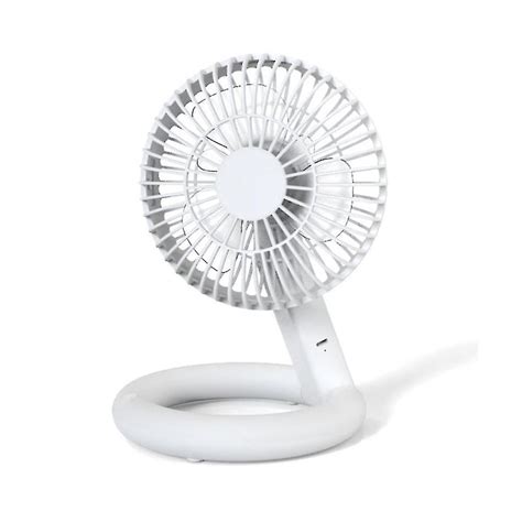 Mini Oscillating Desk Fan Speeds Usb Powered Portable Battery