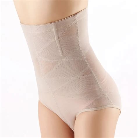 Women Slimming Pantieshigh Waist Control Corsets Slim Body Shaper Tummy Trimmer Panties In Tops