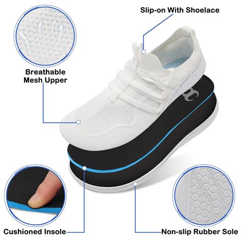 Snapklik Mens Walking Shoes Barefoot Shoes Men Wide Toe Box Shoes