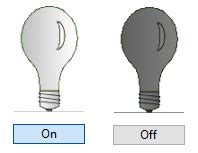 toggle button widget