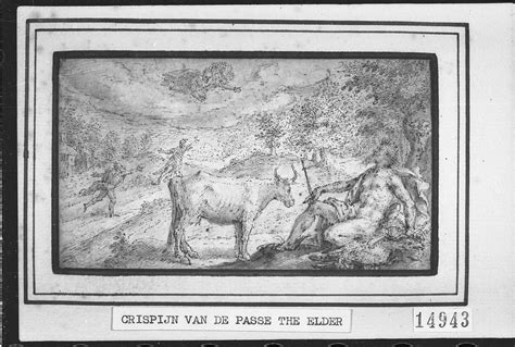 Crispijn De Passe The Elder Io Transformed Into A Cow By