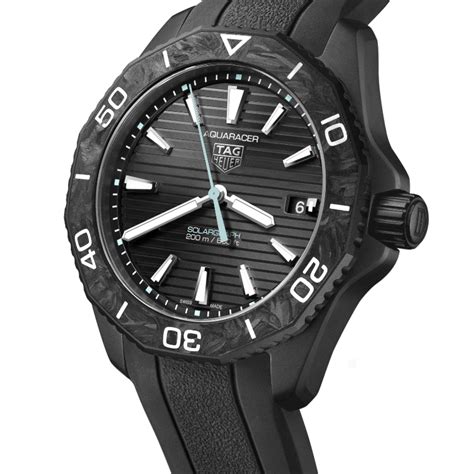 Relógio Tag Heuer Aquaracer Professional 200 Solargraph Preto WBP1112