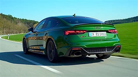 2020 Audi Rs5 Sportback Facelift First Look And Exhaust Sound Youtube