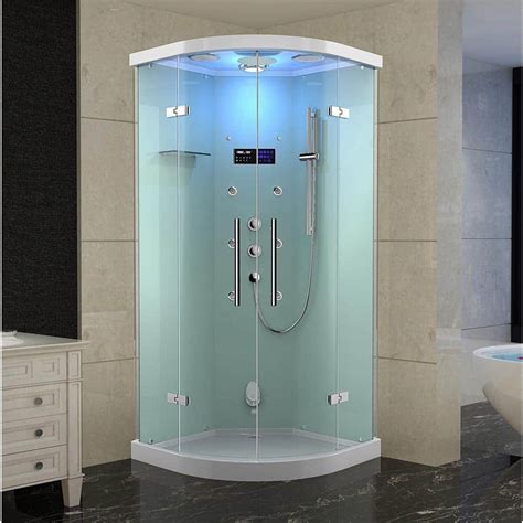 Aston Ovato Grandmere 36 In X 36 In X 87 In Neo Round Steam Shower