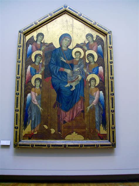 Cimabue Detto Cenni Di Pepo Maesta 1280 Great Byzantine Flickr