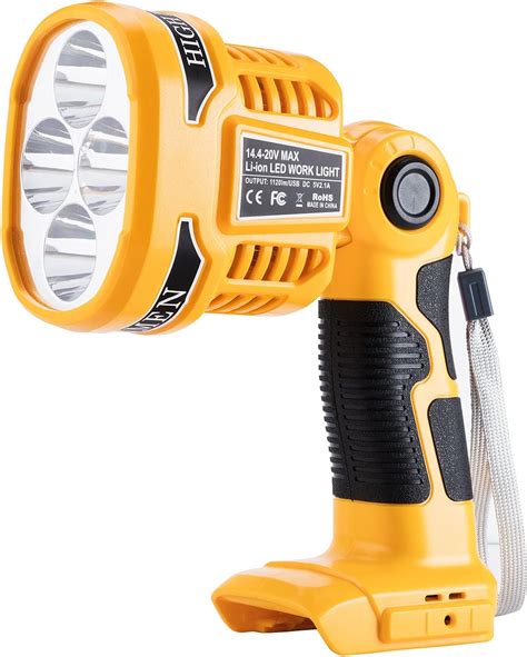 Dewalt V Max Led Work Light Handheld Spotlight With Yard