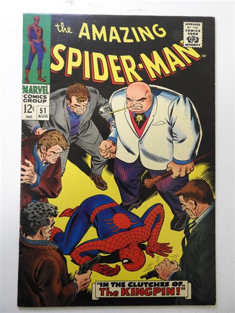 The Amazing Spider Man 51 1967 FN VF Condition 2nd Appearance Of