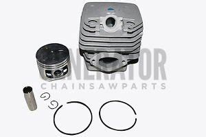 Zenoah G5200 Chainsaw Engine Motor Cylinder Kit 45mm W Piston Rings Parts