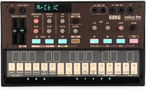 Korg Volca FM 2 Synthesizer With Sequencer Sweetwater