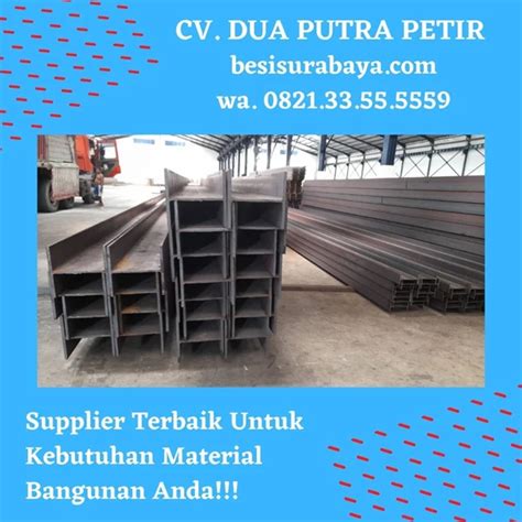 Jual Besi Wf Profil Iwf Baja 250 Surabaya Dua Putra Petir