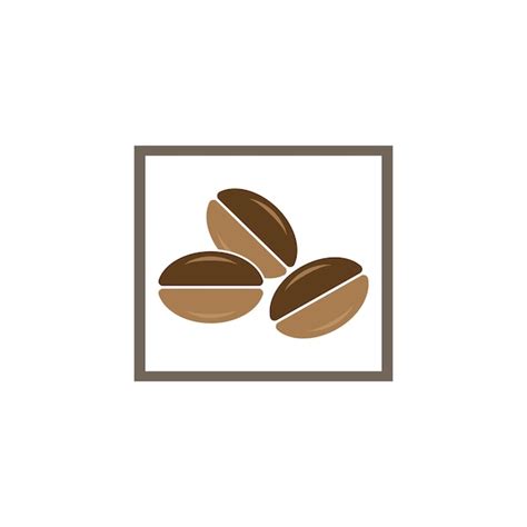 Premium Vector Coffee Bean Icon Vector