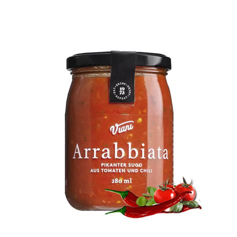 Viani Sugo Arrabbiata Tomatensauce Mit Chili QuintEssenz