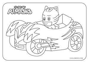 Free Printable PJ Masks Coloring Pages For Kids