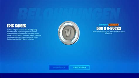 Fortnite V Bucks Kostenlos Bekommen Gratis V Bucks In Fortnite Erhalten Fortnite Deutsch