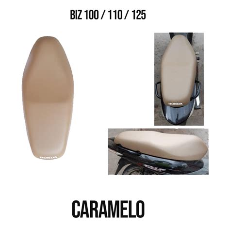 Capa Banco Caramelo Honda Biz 100 110 125 Original Capas