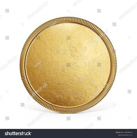 Blank Gold Coin