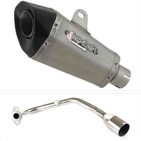 Lextek Xp10 Exhaust System For Lexmoto Diablo 125 Efi Engine