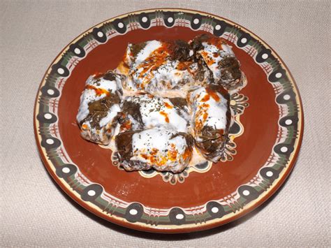 Постни лозови сарми с булгур - My cookery collection