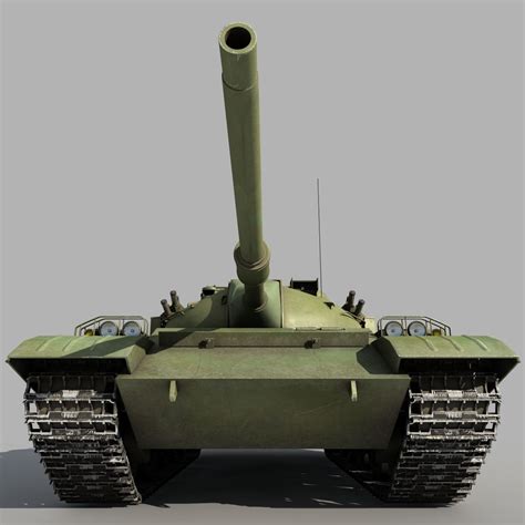 Type 88 China Main Battle Tank 2 3d Model 199 Ma 3ds C4d Max