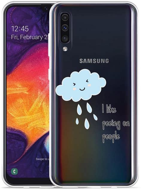 Galaxy A50 Hoesje Cloud Designed By Cazy Bol