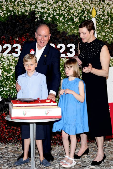 Photo Le prince Albert II de Monaco La princesse Charlène de Monaco