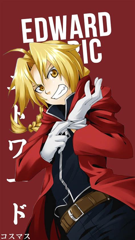 Edward Elric Fullmetal Alchemist Edward Anime Characters Anime