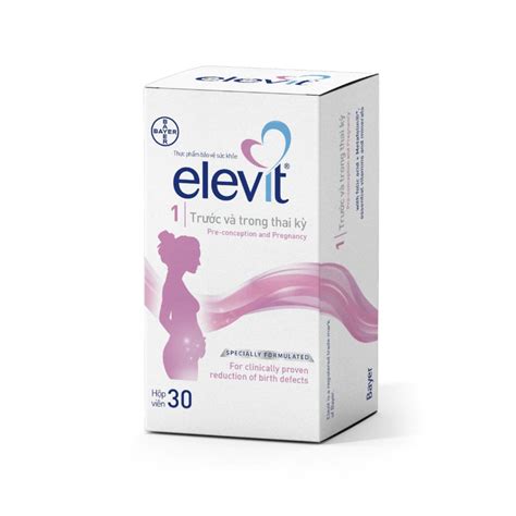 Elevit Bayer H P Vi N Vitamin T Ng H P Cho B B U M I