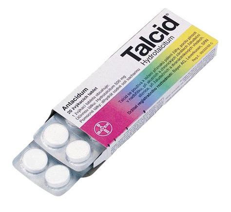 Talcid 20 chewable tablets – My Dr. XM