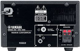 Yamaha CRX-330 Amplis-tuner - Son-Vidéo.com