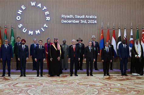 President Tokayev Gave A Speech At One Water Summit In Riyadh 04