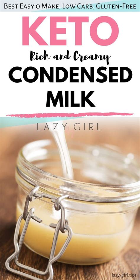 Sugar Free Keto Condensed Milk Recipe