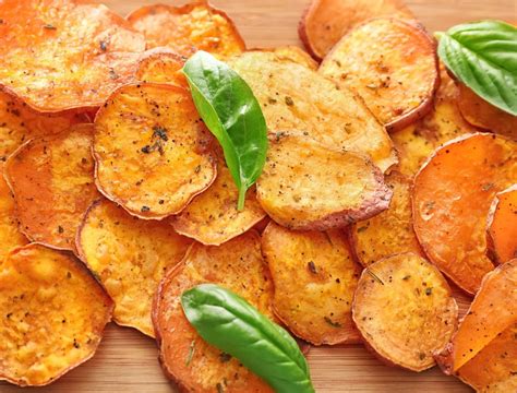 Chips De Batata Doce Assado Uma Receita Saud Vel E Nutritiva